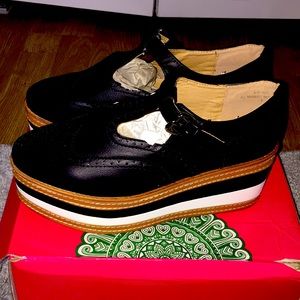 Platform oxfords